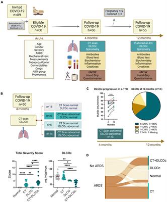 Clinical and pulmonary function analysis in long-COVID revealed that long-term pulmonary dysfunction is associated with vascular inflammation pathways and metabolic syndrome